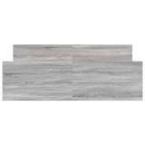 Bed Frame without Mattress Grey Sonoma 140x200 cm 3203752