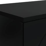 Coffee Table Black 102 x 35 x 75 cm Engineered Wood 899928