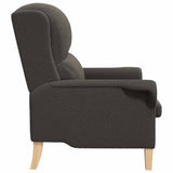 Armchair Dark grey 76 x 94 x 102 cm Sharpa Fabric 42009854