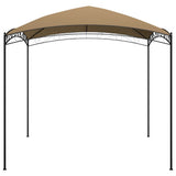 Gazebo 3x3x2.65 m Taupe 180 g/m 313907