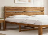 Live Edge Headboard ROSTOCK Natural 200 cm Solid Acacia Wood 903279
