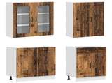 Kitchen Unit KALMAR 8 pcs Old Wood Engineered Wood 3438191