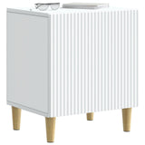 Bedside Cabinet 2 pcs White 43 x 34.5 x 50 cm Engineered Wood 894566
