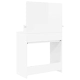 Bedroom Dressing Tables High Gloss White 80 x 39.6 x 135 cm 888981