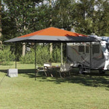Canopy Tent Manual Orange 395 x 395 x 251 cm Fabric 42007391
