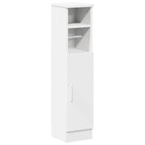 Bathroom Cabinet with Roll Holder White 20.5x22x90 cm 858497