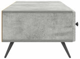 TV Cabinet Concrete Grey 147 x 34.5 x 30 cm Engineered Wood 895628