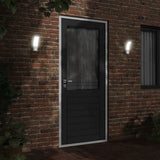 Outdoor LED Wall Lights with Sensors 2pcs White Die-cast Aluminium 4006267