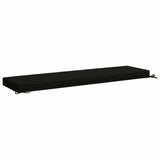 2-Piece Bench Cushions SOEST 2 pcs 100% Polyester Black 949849
