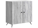 Sideboard Grey Sonoma 66 x 34.5 x 90 cm Engineered Wood 895511