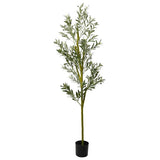 Artificial Olive Tree 800 Leaves 200 cm Green 4103569