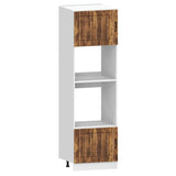 7 Piece Kitchen Cabinet Set Lucca Smoked Oak Engineered Wood 3314746