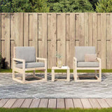 Garden Lounge Set Pine Wood Solid Pine Wood Medium 832552
