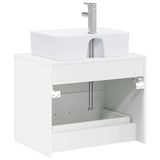 Bathroom Furniture Set White Engineered Wood 3404382