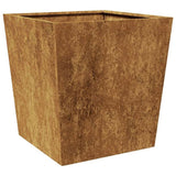 Garden Planter 50x50x50 cm Weathering Steel 851078