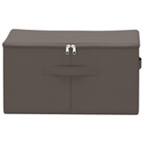 Storage Box 6 pcs Grey 43 x 34 x 23 cm Non-woven fabric 42024624