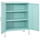 Storage Cabinet Mint Steel Medium Storage Cabinet Rectangular 336167