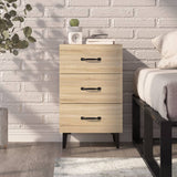 ZNTS Bedside Cabinet Sonoma Oak 40x40x66 cm Engineered Wood 812090