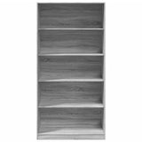 Wardrobe Grey Sonoma 100x50x200 cm Engineered Wood 3307734