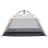 Beach Tent 2-Person Grey Quick Release Waterproof 4005295