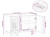 Bathroom Cabinet Wall-mounted with Door White 62 x 33 x 58 cm 4018135
