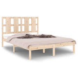 Bed Frame without Mattress 140x190 cm Solid Wood Pine 3105580