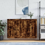 Wall Mounted Cabinets 2 pcs Smoked Oak Engineered Wood 3198022