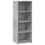 Highboard Concrete Grey 45x41x124 cm Engineered Wood 846393