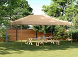 Party Tent Folding Beige 292 x 440 x 315 cm Oxford Fabric 42023610