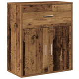 Sideboard with Drawer Old Wood 60 x 31 x 70 cm Engineered Wood 871395