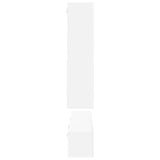 8 Piece TV Cabinet Set White Engineered Wood 3078704