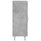 Sideboard Concrete Grey 34.5x34x90 cm Engineered Wood 828792