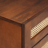 Bedside Tables with Drawer 50 x 33 x 60 cm Solid Mango Wood 4018888