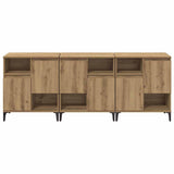 Sideboards 3 pcs Artisan Oak 60 x 35 x 70 cm Engineered Wood 3415579