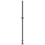 Garden Gate Anthracite 105x180 cm Steel Grass Design 153170