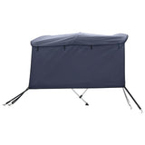 3-bow Bimini Top with Sidewalls 183xx137 cm 94818