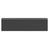 Garden Shed Anthracite 192x772x223 cm Galvanised Steel 3147456
