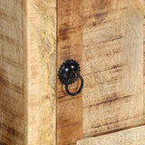 TV Cabinet 105x46x32 cm Solid Wood Rough Mango 4104521