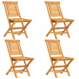 5 Piece Garden Dining Set Solid Wood Teak 3154999