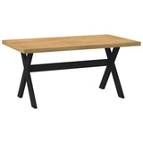 Dining Table NOAIN X-Shaped Legs 160x90x75 cm Solid Wood Pine 4100043
