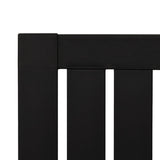 Garden Adirondack Chair Set of 2 Black Polypropylene Standard 364167