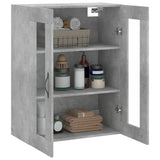 Wall Mounted Cabinet Concrete Grey 69.5x34x90 cm Engineered Wood 834990