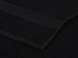 Bath Towels "FROGN" 10 pcs Black 100x150 cm 360 gsm 136958