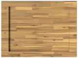 Rectangular Table Top 70 x 70 x 3.5 cm Square Solid Acacia Wood 938292
