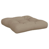 Pallet Cushions 3 pcs Taupe Fabric 360863
