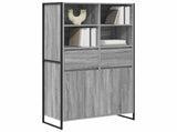 Sideboard 2 pcs Grey Sonoma 81 x 36 x 150.5 cm Engineered Wood 3403037