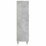Highboard Concrete Grey 69.5x31x115 cm Engineered Wood 828280