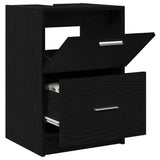 Bathroom Cabinet Black Oak 40 x 37 x 59 cm Engineered wood 868814