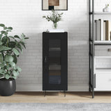 Sideboard Black 34.5x34x90 cm Engineered Wood 828789
