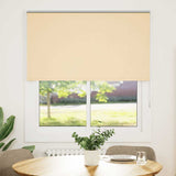 ZNTS Roller Blind Blackout Beige 140x130 cm Fabric Width 136.6 cm Polyester 4010720